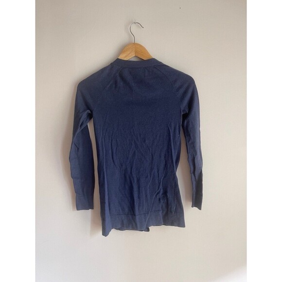 Navy Juicy Couture Button Up Cardigan Small - Picture 2 of 9
